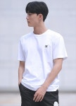 메종키츠네 GRAY FOX 패치 티셔츠 MM00108K J0118 (WH) : 프리미엄멀티샵 공식스토어