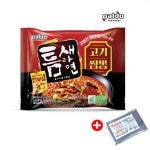 에스제이서진 팔도 틈새라면 고기짬뽕 120g +사은품 6000원상당 고급세차타월 증정 4개 one option : 멍균관