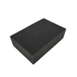 미용재료 헤어 커트용 머리카락 정리 스펀지 스폰지 8x12cm 헤어샵 이발 바버샵 : 깨비네쇼핑