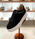 [현대백화점]탠디 여성화 스니커즈 J1566 BLACK 굽높이 4CM : 현대백화점