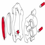 브렘보 B-QUIET 브레이크 분진 소음 방지제 그리스 75ml (G00075) : 탑오토파츠