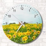 [꾸밈] td061-아크릴시계_오두막과해바라기 : 핫트랙스