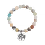 2024 염주팔찌 흑요석 묵주 럭키 트리 올빼미 바다 거북 구슬 팔찌 여성 남성 천연 석재 탄성 우정 커플 보이브닝 저녁 파티 선물 : 폭스통상