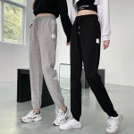 여성 패치 허리 밴딩 트레이닝 조거 팬츠 조커 바지 츄리닝 : 그린셀 스토어