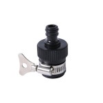 범용 수도 연결탭 수도꼭지 호스 연결 어댑터 아답터 아답타  욕실 수전 셀프 교체 커넥터 콘넥터 농업용 정원 가든 세차 부속 : 홈런 마켓