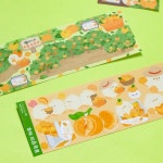 [주임주임] 삠이네 귤농장 배경 씰 스티커 : 핫트랙스