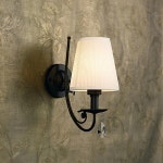 찻집 한식집 빈티지 삿갓 크리스탈 벽등 장식용 현관 거실 식당 : 스토어비425