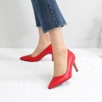 킬힐 하이힐 스텔레토 펌프스 가보시 여성구두 베이직 데일리 뾰족코 스틸레토 여성 7cm 9cm : 아홉시나무아래