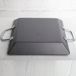 경질 사각볶음팬 닭갈비 낙지 오징어 순대볶음 순대 캠핑 업소 가정용 국내산 : 로크인키친