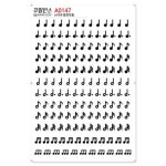 [꾸밈] A0147-꾸밈인스스티커_음표모음 : 핫트랙스