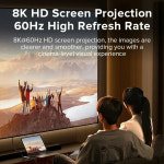 8k 캠코더 Llano 태블릿 노트북 프로젝터용 허브 Typec HDMI 2.1 HD 디스플레이 도킹 스테이션 8K 4k60 144 165Hz 2k 컨버터 : 엠엔제이02