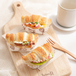 크로아상 샌드위치 모형 1P (랜덤발송) 빵 베이커리 카페 소품 : 데코봉봉