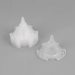 5P 식물화분 배수꼬깔 분갈이 원뿔깔망 통기패드 흙받침 1호 : 봄동마트