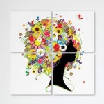 [꾸밈] tb359-멀티액자_꽃향기나는머릿결 : 핫트랙스