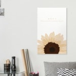 [아도라하우스] 캔버스액자 자연 썬플라워2 C타입 25x40cm : 핫트랙스