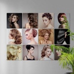 [꾸밈] tm497-멀티액자_헤어스타일모음 : 핫트랙스