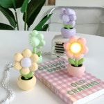 꽃화분무드등 이색 인테리어 장식 LED 램프 무드등 귀여운 플라워 조명 : 떨샵