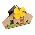 SA DIY 듀얼 태양광주택 (빛,바람,소리)(1인용) : 과학넷