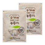구가네식품 황금햅쌀 가마솥맛 누룽지 1kg 2개 : 푸드뱅크주식회사
