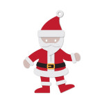 2024 메모리카드 크리스마스 절단 다이 산타 클로스 장식 스크랩북 종이 공예 나이프 플레이트 펀칭 : 폭스통상