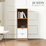 [저스틴퍼니처]팀버 낮은 수납형 책장(400) : justin store