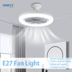 홈인테리어 LED 천장조명 블루투스 연결 밝기색변경조절 가능 E27 플매트 카펫 러그 스마트 리모컨 천장 선풍기 조명 램프 거실과 침실에 적합... 
