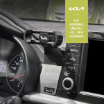 리얼핏 기아 모닝 3세대 (JA, 2017년이후~) 더뉴모닝, 모닝어반, 올뉴모닝 휴대폰 거치대 : 리얼핏스토어