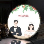 [꾸밈] nr201-LED액자45R_웨딩 : 핫트랙스