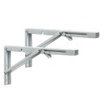 테이블 리폼 흰색 접이식 선반 지지대 40cm 디자인 받침대 오디오 마트 폭 : 쇼핑의 즐거움 준희스토어