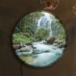 [꾸밈] nr357-LED액자45R_자연의선물웅장한폭포 : 핫트랙스