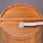 나무 반신욕 족욕 배럴 여성 훈증 습식 다리 히노끼 사우나 : 마미꼬미몰