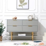 [히트가구] M281 템바보드 높은 2단 서랍 거실장 1010 3colors : 핫트랙스