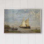 [꾸밈] pq011-외젠프로망탱_나일강기슭_명화_중형메탈액자 : 핫트랙스