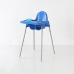 마켓비 아기식탁의자 하이체어 이유식 트레이 식당 업소용 휴대용 부스터 SIGTAG 플랫형 레드 : 이럽베베