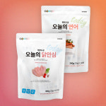 펫푸드궁 오늘의 닭안심, 연어 300g강아지간시거리 사료습식간식 건강한 : 리치온마켓