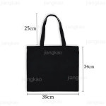 손목 가방 토트 미니 미듐 스몰 핸들 백  교육자 사랑 시계 맞춤형 이름 숄더백 교사 생활 캔버스 핸드백 선물 토트백 : 잎새달정