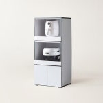 [히트가구] J2121 2단 수납 렌지대 600 1color : 핫트랙스