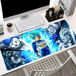 D-DragonEs BallS 애니메이션 마우스 패드 키보드 사무실 고무 테이블 매트 PC 노트북 게이머 카펫 러그 900x400 : 팡팡컴파니