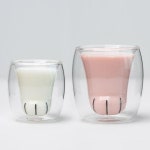 [골피아] 인블룸 고양이발 이중유리컵 80ml - 풋프린트 : 핫트랙스