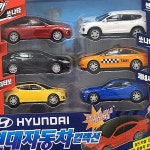 M41 월드카 현대 자동차 컬력 세트 자동차 피규어 장난감 월드카자동 : CK0104