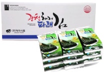 광천해저김 광천파래김 4g 90개 1박스재래 녹차 올리브 가정용 식당식자재용 도매가 : 명식품본사