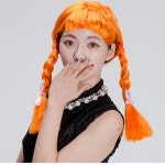 파티가발 삐삐가발 파티 가발 이벤트 노래방 무인사진 : 호랑잇