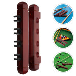 쓰리쿠션당구큐대 당구 큐 거치대 벽걸이 랙 나무 스틱 스누커 게임 스포츠 액세서리 : 팡팡컴파니