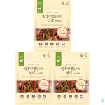 굿데이 건강레시피 져키 치킨&야채 강아지 간식 X3 : 비엔엠코리아