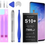 SHENMZ 갤럭시S10플러스 배터리 7800mah 업그레이드 삼성 갤럭시S10플러스용 대용량 0사이클 교체 SMG975F G975U G975W G1 G9750... 