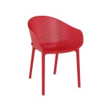 [히트가구] HZY320 플라스틱 타공 암체어 6colors : 핫트랙스