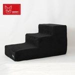 애견침대 강아지쇼파 대형견 고양이 방석 쿠션 레드퍼피 프랑스아 펫스텝 3단-엣지그레이 : 72레버리지