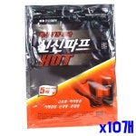 5매 빠른효과 신신파스 hot x10개 : 지조도매가구