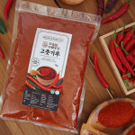 국내제조 금탑 굵은 김치용 매운 고춧가루 1kg : 최송임 바른농장