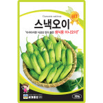 세계종묘 스낵오이 씨앗 30립 생식용 미니오이씨 종자 : 산들마켓샵